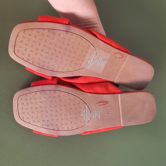 Dolce Vita DV for Target Red Sandals 8 NWT - Picture 2 of 6
